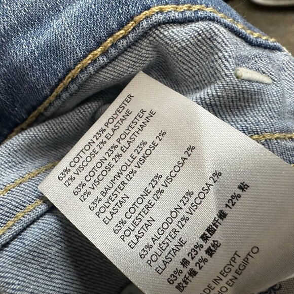 We the Free Extreme Flared Bell Button Fly Jeans Womens 30 Light Wash - Picture 14 of 15